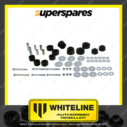 Whiteline Front and Rear Subframe Mount Bushing for Ford Ranger PJ PK 4WD