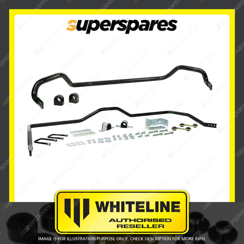 Whiteline Front and Rear Sway Bar Vehicle Kit for Ford Ranger PX I II 2011-2018