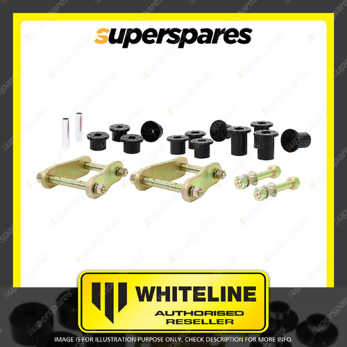 Whiteline Rear Vehicle Essentials Shakle Pin Bushing Kit for Foton Tunland P201