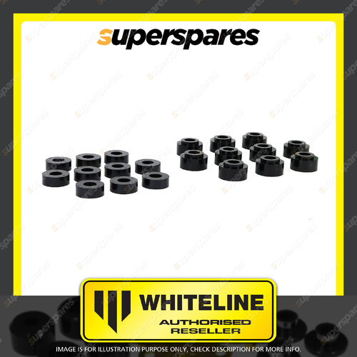 Whiteline Front and Rear Body Mount Bush Kit for Holden H Ser Monaro HQ HJ HX HZ