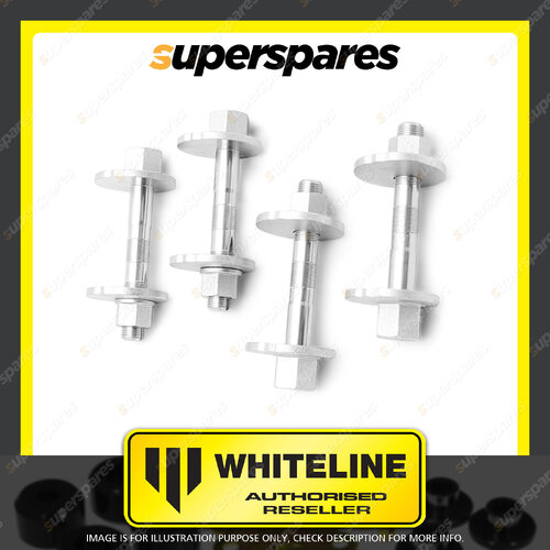 Whiteline Front Control Arm Lower Inner Camber Bolt Kit for Isuzu D-Max TFR