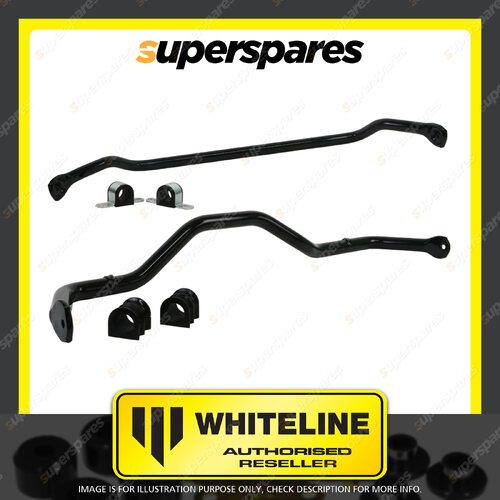 Whiteline Front and Rear Sway Bar Vehicle Kit for Nissan Patrol Y62 2012-on