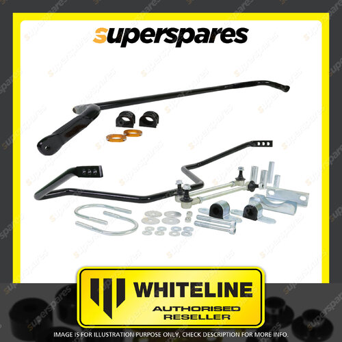 Whiteline Front and Rear Sway Bar Vehicle Kit for Nissan Navara D40 2005-2015