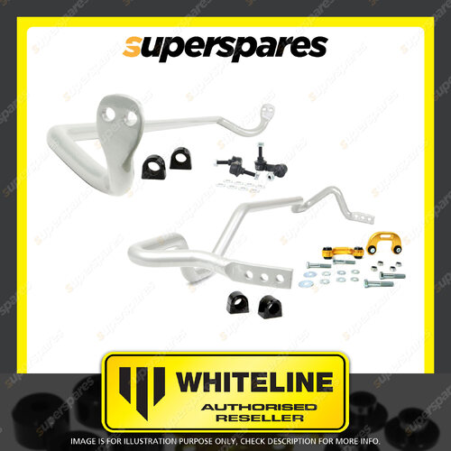 Whiteline Front and Rear Sway Bar Kit for Subaru Impreza GC GF Suit Alloy Arm