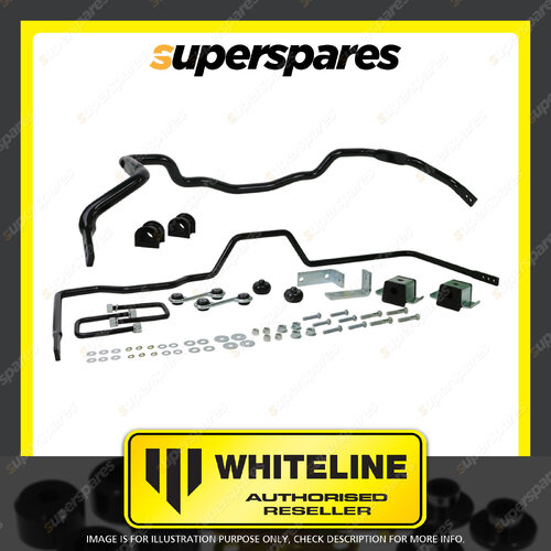 Whiteline Front and Rear Sway Bar Vehicle Kit for Toyota Hilux GGN25R KUN26R