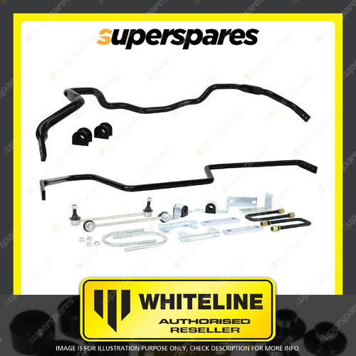 Whiteline Front & Rear Sway Bar Vehicle Kit for Toyota Hilux GGN125 GUN 126 136