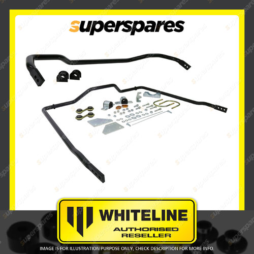 Whiteline Front and Rear Sway Bar Vehicle Kit for Volkswagen Amarok 2H 4 motion