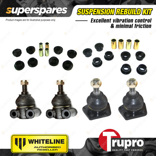 Whiteline Lower & Upper Control Arm Bush Trupro Ball Joint for Jaguar XJ MK1-MK3