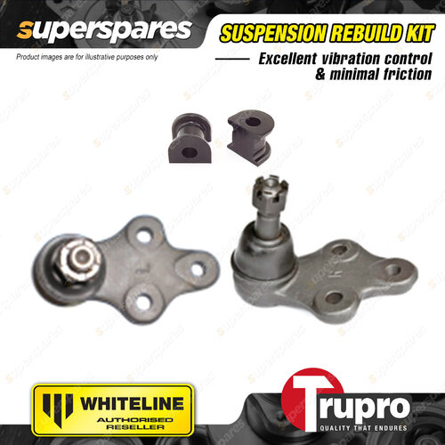 Whiteline Lower Control Arm Bush + Lower Ball Joint for Toyota Starlet EP GT