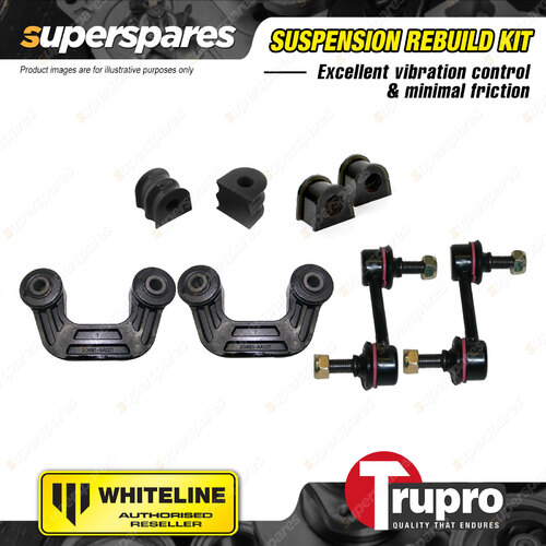 Front & Rear Sway Bar Links + Sway Bar Mount Bushes for Subaru Liberty BE BH