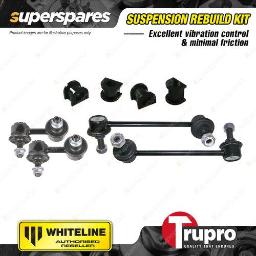 F & R Sway Bar Links Sway Bar Mount Bushes for Mitsubishi Lancer EVO VII VIII IX