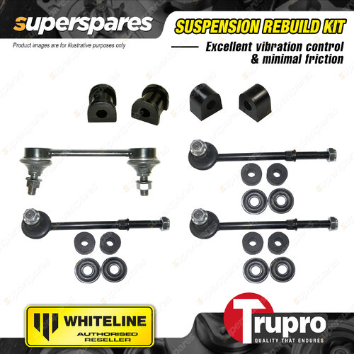 Front & Rear Sway Bar Links + Sway Bar Mount Bushes for Nissan Patrol GQ Y60