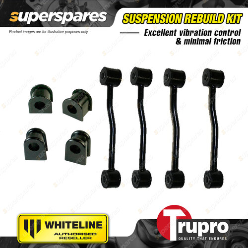 Front & Rear Sway Bar Links + Sway Bar Mount Bushes for Jeep Cherokee WJ WG