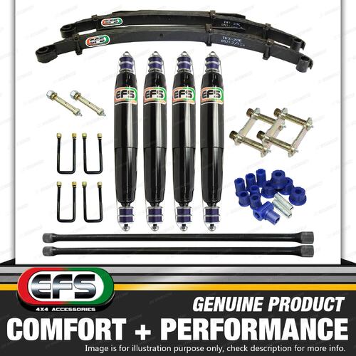 45mm Lift Kit EFS Shock + Torsion Bar + Leaf Springs for HOLDEN JACKAROO LWB IFS