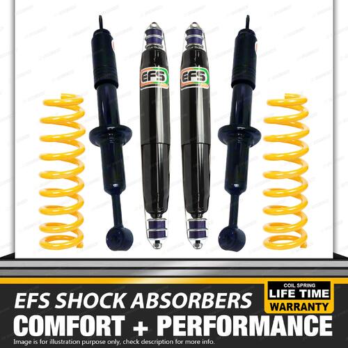 40mm Lift Kit EFS Shock + Coil for MITSUBISHI PAJERO LWB NM NP NS NT PETROL