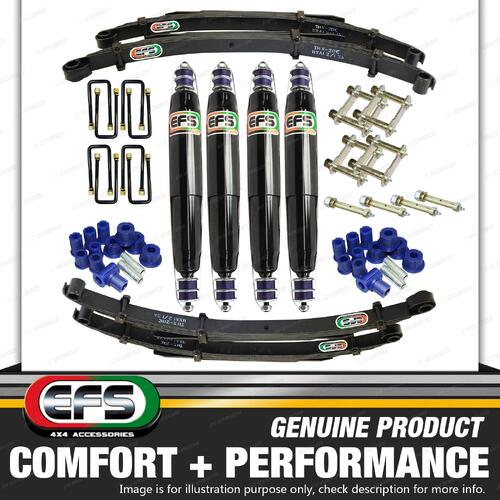 50mm Lift Kit EFS Shock + Leaf Springs for TOYOTA 4RUNNER FRONT AXLE 85 ON