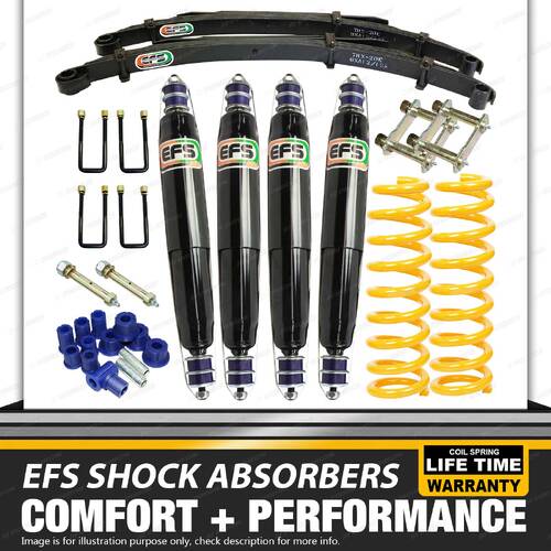 50mm Lift EFS Shock Coil Springs Leaf Spring for LANDCRUISER HZJ 78 Series