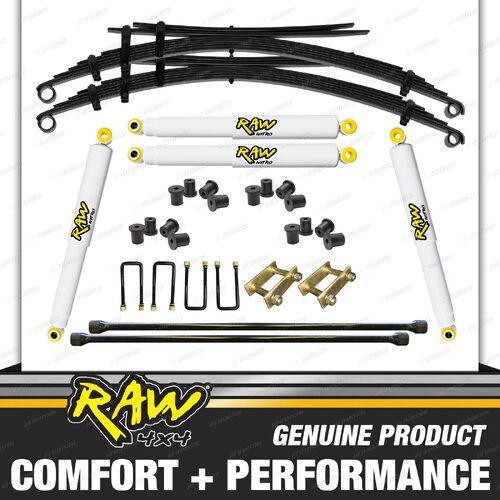 RAW Shock Torsion Bars Leaf Springs for FORD RANGER PK PJ 2"50mm Lift Kit 400KG