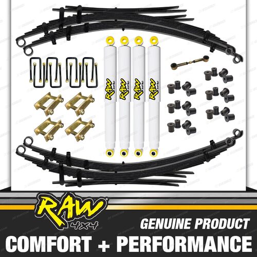 RAW Shock Leaf Springs for TOYOTA HILUX LN RN YN SERIES 2"50mm Lift Kit 150KG