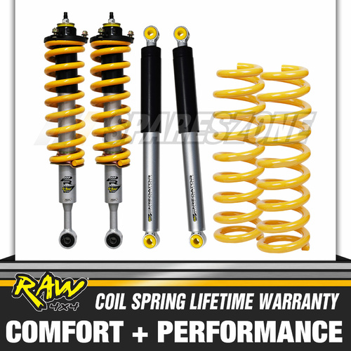 RAW 4x4 2"50MM SUSPENSION LIFT KIT for NISSAN NAVARA NP300 14-ON 150KG